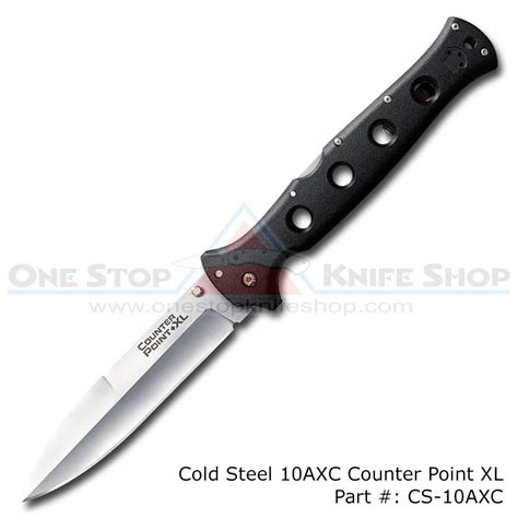 cold steel 10axc counter point xl knife open box|Cold Steel Counter Point XL, BD1 Hunting Knife .